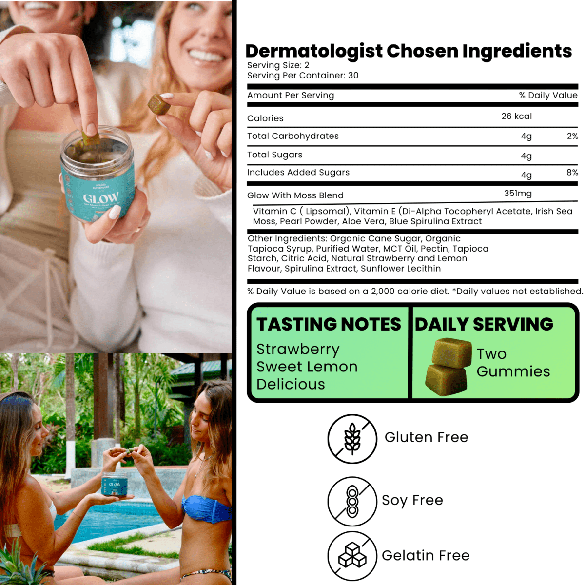 GLOW - ANTI - AGING GUMMIES - glowwithmoss