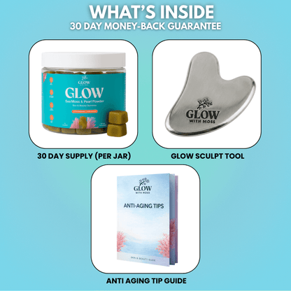 Glow - The Sea Moss & Pearl Powder Gummies - glowwithmoss